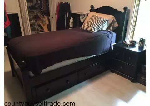 Twin Bedroom Set, Extra Long